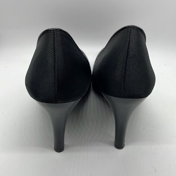 Zodiacs Black High Heels Size 9 - Picture 4 of 10